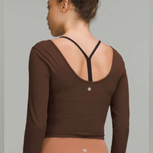 NWOT Lululemon Align Long Sleeve Crop- Size 10 - Picture 2 of 5